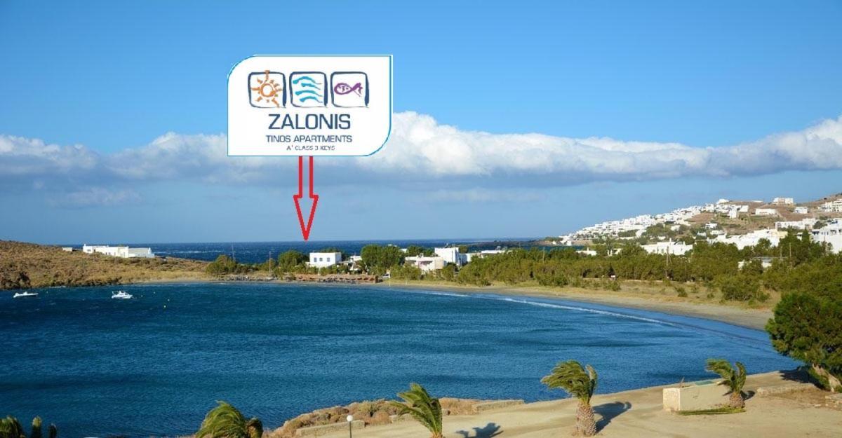 Tinos Apartments Zalonis อาจิออส ไอออนนิส ภายนอก รูปภาพ